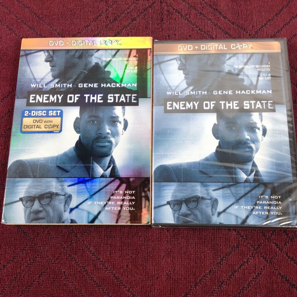 Enemy Of The State - 1998 - DVD w/Slipcover 2 Disc Set - Sealed - New - Picture 5 of 6
